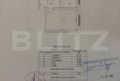 Apartament cu 2 camere decomandat, mobilat în Hlincea - 9