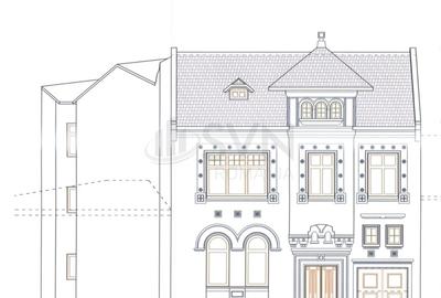 Casă individuală cu 12 camere cu Canalizare în Foișorul de Foc