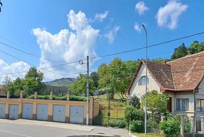 Proprietate superba teren, cladire cu opt garaje si gard zidit - 11