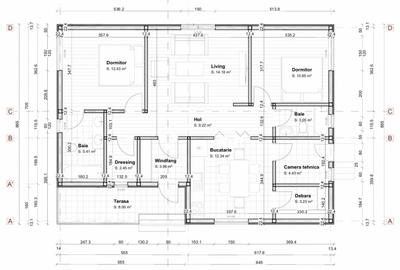 Casă plan parter 103 mp, teren 1000 mp,  66.000 euro! - 1