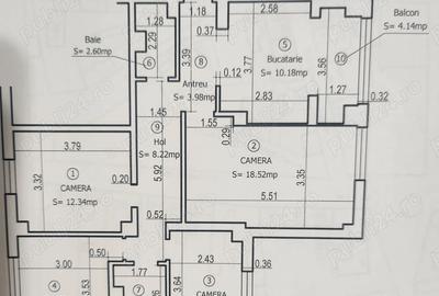 Apartament cu 4 camere decomandat în Central - 4