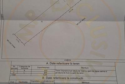 Teren Construcții intravilan de 1246 mp, în Bradu - 6