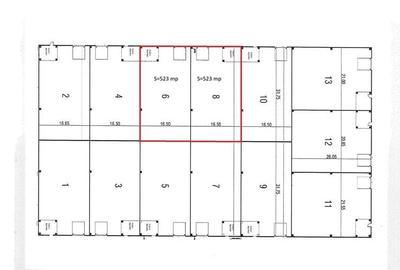 Spatiu industrial, 1050 mp, Timisoara exterior NORD - 8