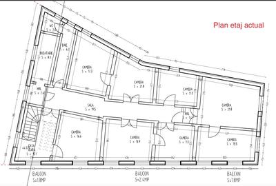 Piata Ovidiu - Zona Peninsulara Imobil D+P+1+Pod cladire renovabila 657 mp Piata Ovidiu - Zona Peninsulara Imobil D+P+1+Pod cladire renovabila 657 mp - 12