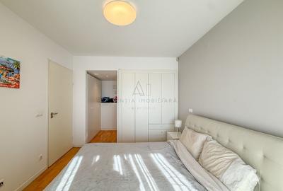 Apartament cu 2 camere semidecomandat, mobilat în Băneasa - 13