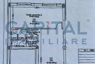 Spatiu comercial cu chirias, contract inchis pe 5 ani! - 2