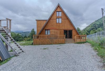 COMISION 0%| DE VANZARE| 2 CABANE TIP A FRAME| TEREN 2166 MP| - 20