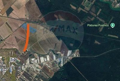 Teren logistic, PUZ aprobat, 7,63 ha, platforme + hale 23.396 mp. A0 - 1