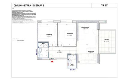 Apartament 3 camere - 2