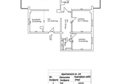 Apartament 4 camere, 99 mp, mobilat, centrală proprie - Zona Steaua