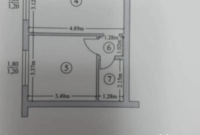 Apartament cu 2 camere semidecomandat în Democrației - 9