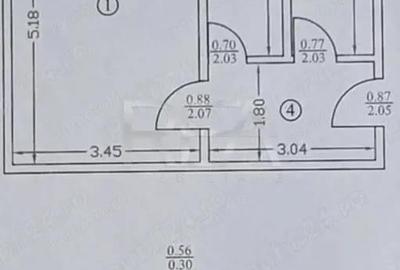 Garsonieră decomandată în Drumul Taberei