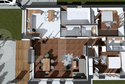 Casa individuala cu design modern JUCU KM 17, 125mp utili, 5 - 6