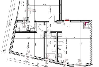 Apartament cu 3 camere de vânzare, zona Bulgaria - 18