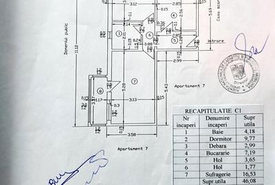 Apartament cu 2 camere decomandat în Central - 8