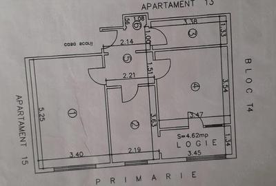 Apartament cu 2 camere decomandat în Central - 5