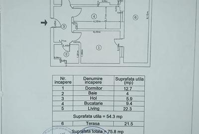 Apartament cu 2 camere decomandat în Uverturii - 7