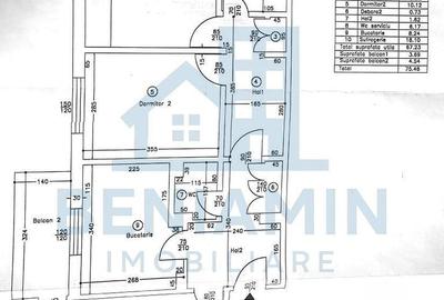 Apartament cu 3 camere decomandat în 1 Mai - 10