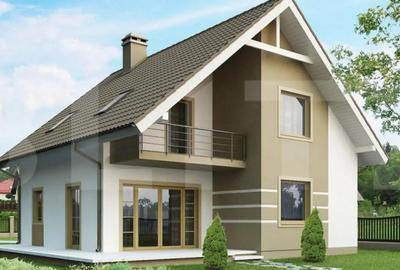 Casă cu 4 camere cu Teren 756 Mp în Curtești