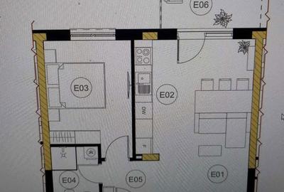 Apartament cu 2 camere decomandat în Nufărul - 1