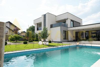 <Vila de lux P+1E> 5 camere 5 bai + dressing 850mp teren - 8