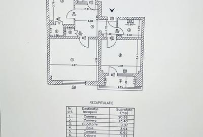 Apartament cu 2 camere decomandat în Calea Călărașilor - 2