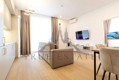 Apartament cu 2 camere semidecomandat, mobilat în Ștefan cel Mare