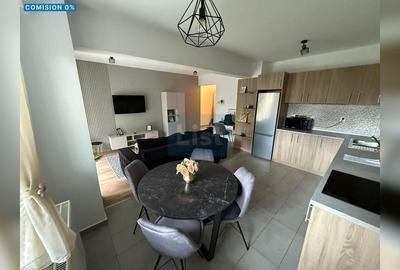 Apartament cu 2 camere semidecomandat, mobilat în Bună Ziua