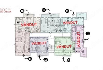 Apartament cu 2 camere decomandat în Mangalia - 8