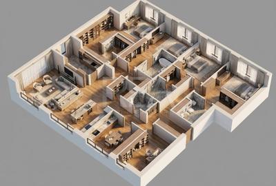 Apartament cu 6 camere decomandat în Universitate - 1