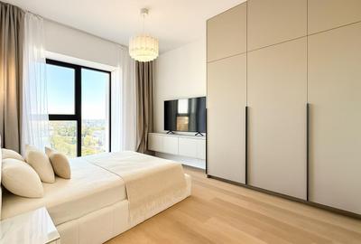 Apartament cu 3 camere, mobilat în Barbu Văcărescu - 2