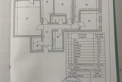 Brancoveanu adiacent 4 camere mobilat utilat modern - 15