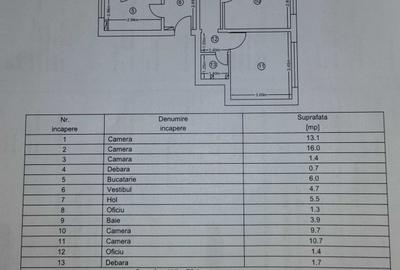 TATARASI-ap. 4 camere,decomandat, etaj 1, mutare rapida! - 2