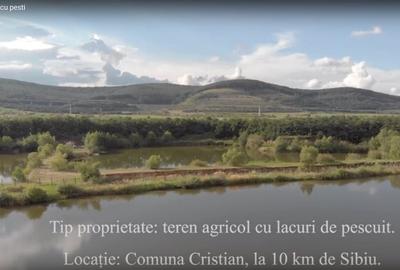 Lac Piscicol cu teren 7,5 HA de vanzare in Jud Sibiu la 10 km de Sibiu Lac Piscicol cu teren 7,5 HA de vanzare in Jud Sibiu la 10 km de Sibiu - 4