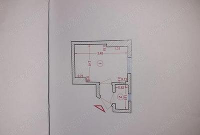 Garsonieră decomandată în Central - 2