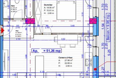 Apartament 2 camere de vanzare in Floresti - 1