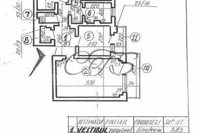Apartament cu 3 camere decomandat, mobilat în Arcul de Triumf - 1