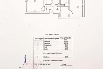 Apartament cu 2 camere decomandat în Popas Păcurari - 7