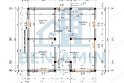 Casa la cheie-Living-2 Dormitoare-Baie-Gaze-Curent-Apa-320mp teren - 4