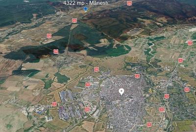 Teren de 4322 mp, în Mănești - 1