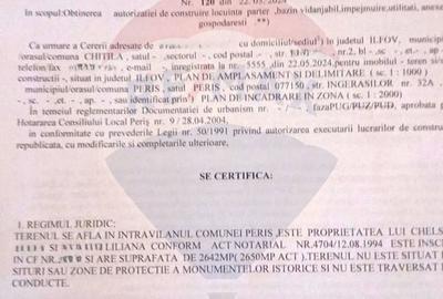 De vanzare teren intravilan Peris Strada Ingerasilor - 4