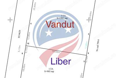 Teren de 903 mp, în Cârcea