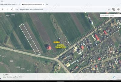 Teren de 3300 mp, în Olteni