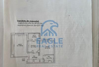 Apartament cu 2 camere decomandat, mobilat în Km 5 - 11