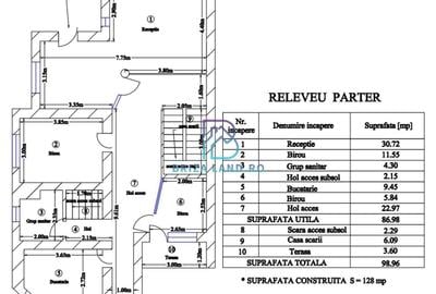 1 Mai, Popisteanu, casa S+P+E+M sup. 521mp 10 camere 3 bai teren 238mp - 24