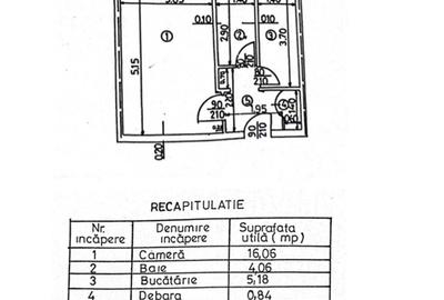 Garsonieră decomandată în Malu Roșu - 12