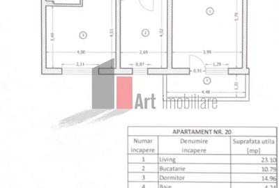 Soseaua Salaj, apartament 2 camere - 4