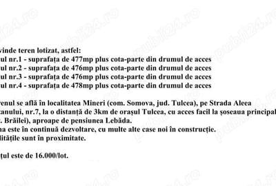 Teren lotizat -mineri - 3
