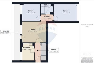 Apartament cu 3 camere de vanzare in zona Campia Libertatii - 11
