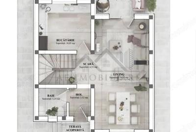 Vila 4 cam vedere lac Lunca Cetatuii - Ciurbesti - 3